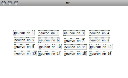 16 neurones