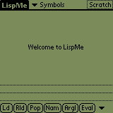 LispMe welcome